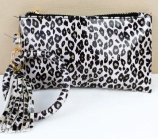 Animal Print Bangle Wristlet