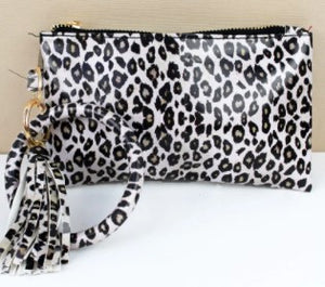 Animal Print Bangle Wristlet