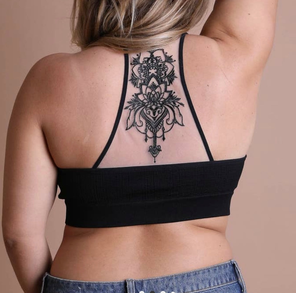 Tattoo Back Bralette – In My Roots Boutique