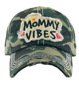 Camo “Mommy Vibes” Hat