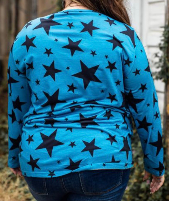 Blue Star Tunic